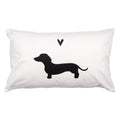 Sierkussen Wit Synthetisch Hond Kussenhoes met Kussenvulling