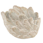 Bloempot Vleugels Ø 20x13 cm Grijs Steen Bloempot Binnen