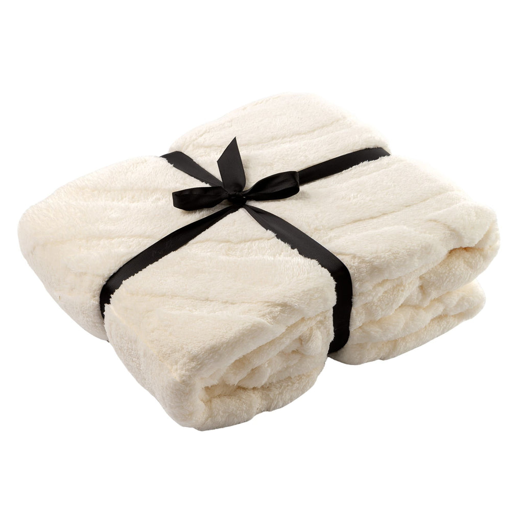 Dutch Decor Leslie - Plaid 150x200 cm - Gerecycled - Tofu - Beige
