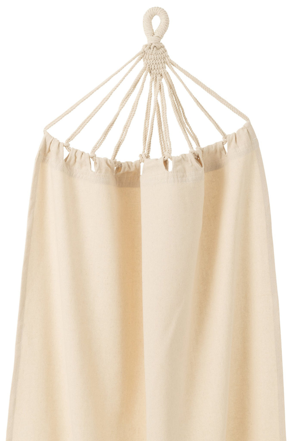 J-Line Hangmat Effen Katoen/Polyester Licht Beige