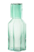 J-Line Karaf Fiore - glas - aqua