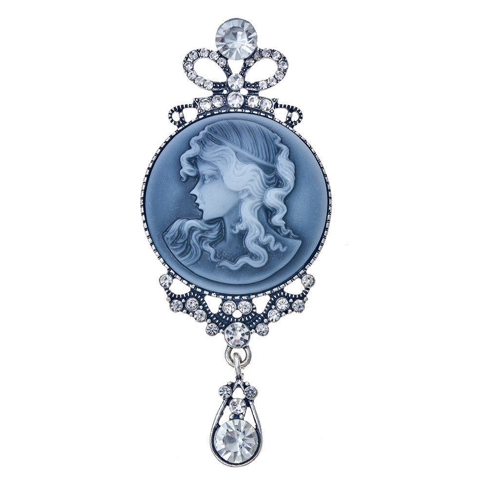 Broche Dames Grijs, Metaal null