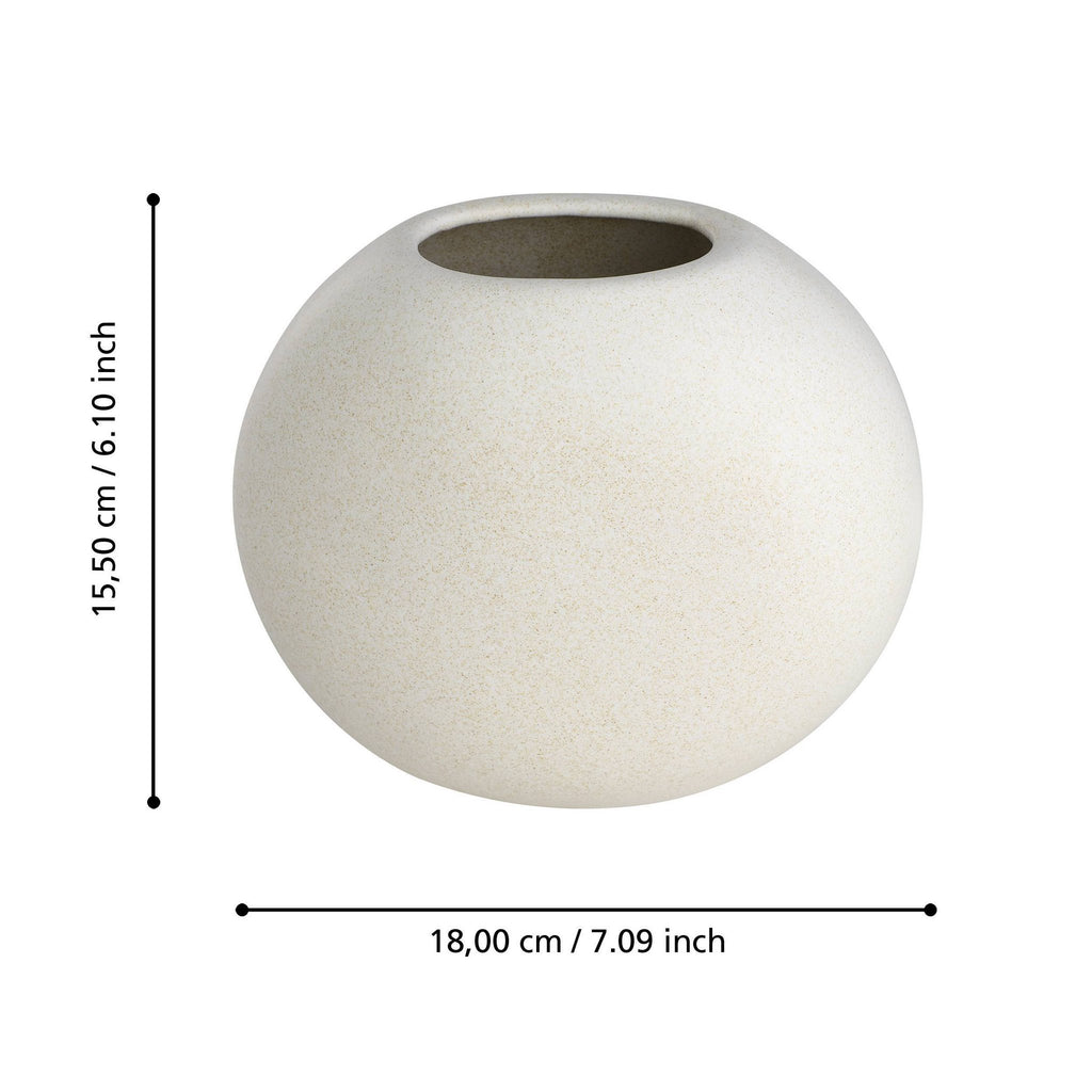 Vaas Ankaramy Beige 18x9,5x15,5cm
