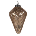 Kerstbal Ø 7 cm Goudkleurig Bruin Glas Kerstdecoratie
