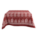 Tafelkleed 140x220 cm Rood Polyester