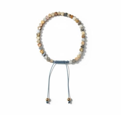 Dames armband Laguna Agaat 4 mm hartjes