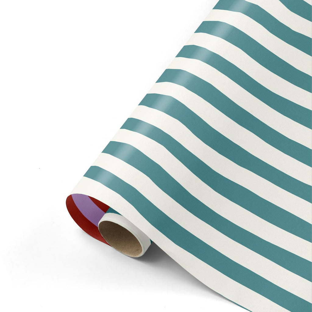 Lazy Stripes - Rollen cadeaupapier - 10 stuks