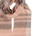 Wintersjaal Dames 50x210 cm Roze Textiel