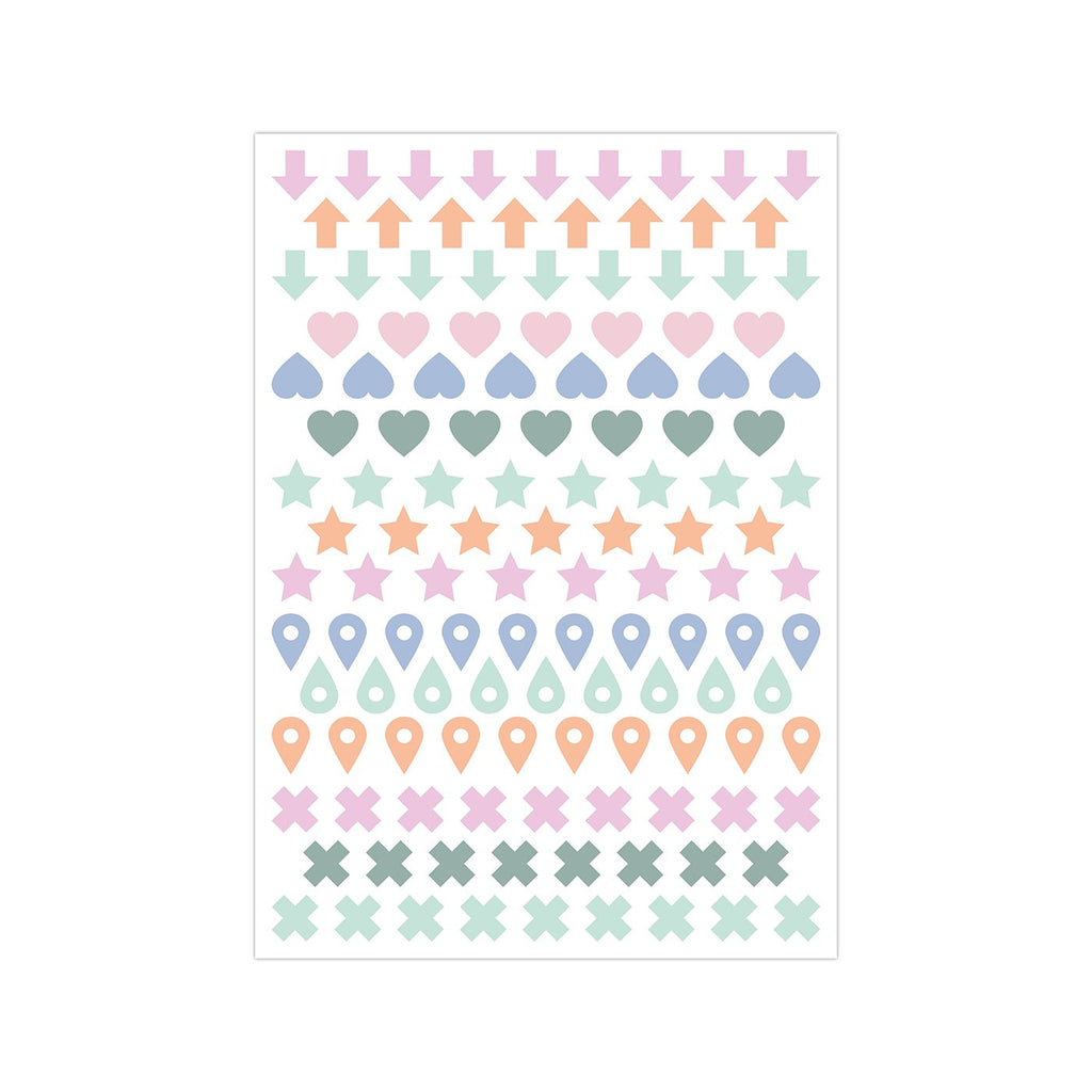Stick it Stickerbook green, per 6 stuks