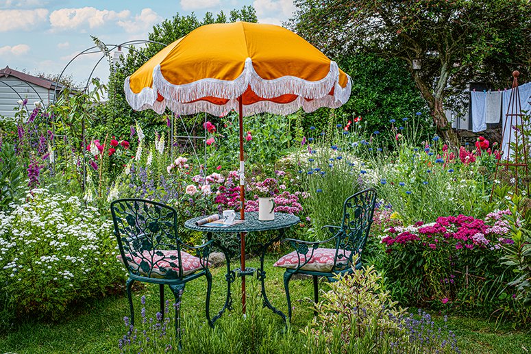 Ik droom van een cottage-tuin. Verliefd op delphiniums, phlox & vingerhoedskruid