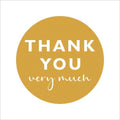 Wenskaart - Thank you very much