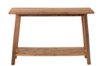 J-Line Console Vierkant Gerecycleerd Hout Naturel