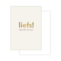 Voorjaar '26 minikaartjes - 20 stuks - text - off-white