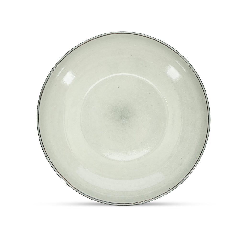 Serveerschaal 32xH7,5cm groen Artisan