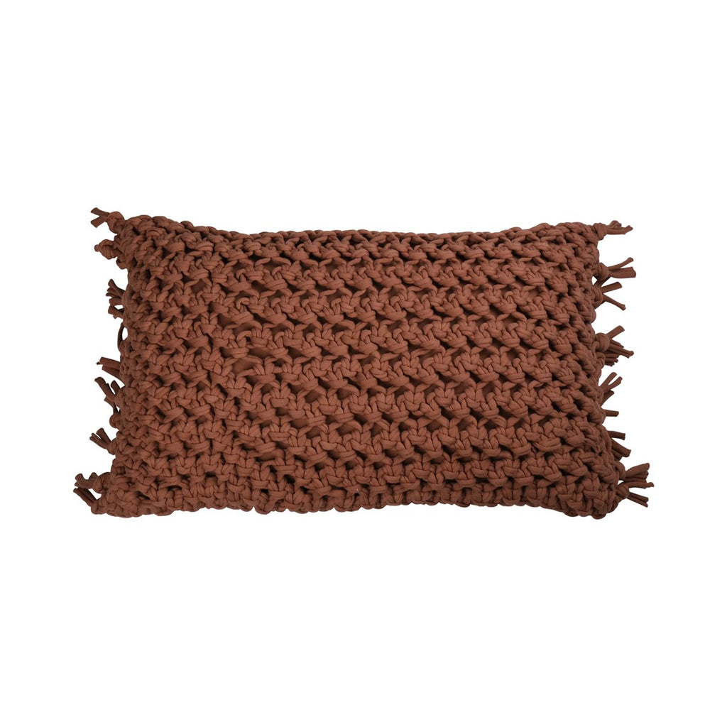 Vigo kussen bruin 30x50cm
