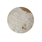 Kruk koe bruin wit rond 45cm