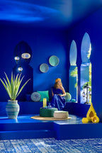 J-Line Agave Gebroken Wit Kunstmatig Groen