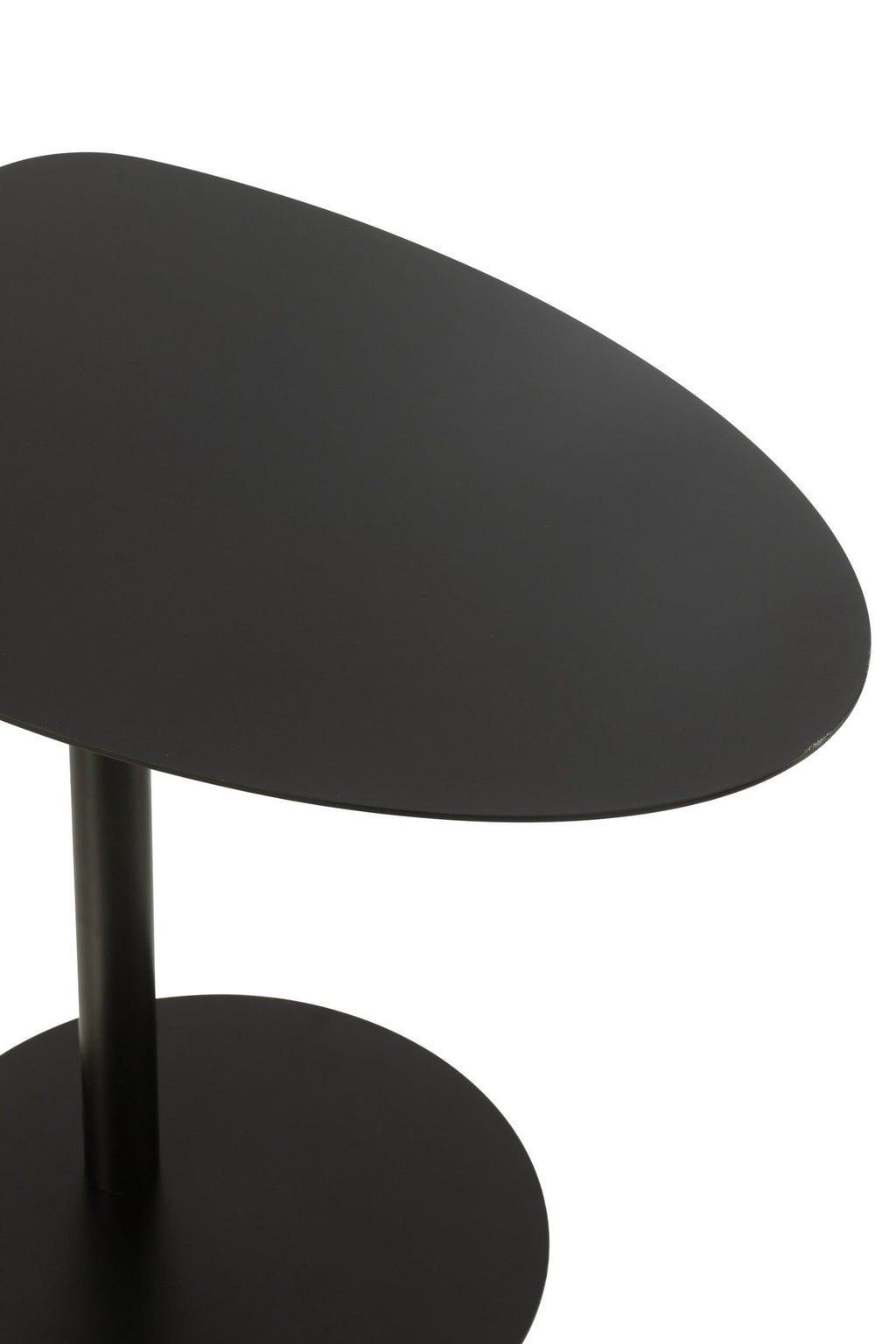 J-Line Bijzettafel Ice Metaal Zwart