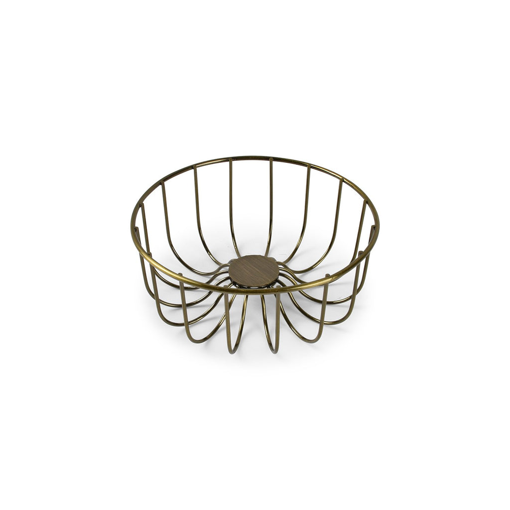 Draadmand 16xH7cm goud/zwart Octo