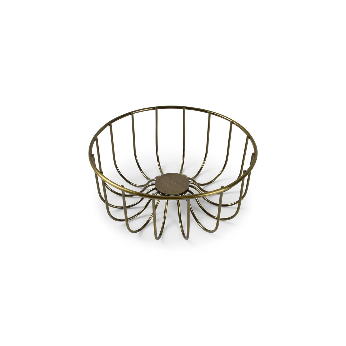 Draadmand 16xH7cm goud/zwart Octo