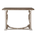 Sidetable 125x39x92 cm Bruin Hout Wandtafel