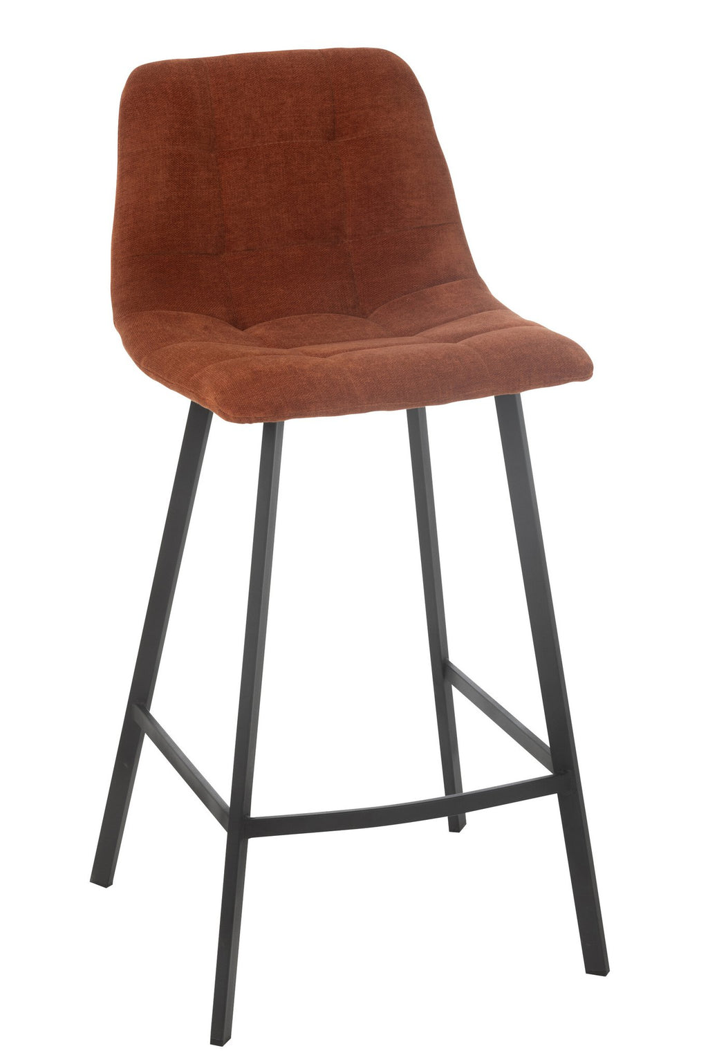 J-Line Barstoel Kent Metaal/Polyester Roest