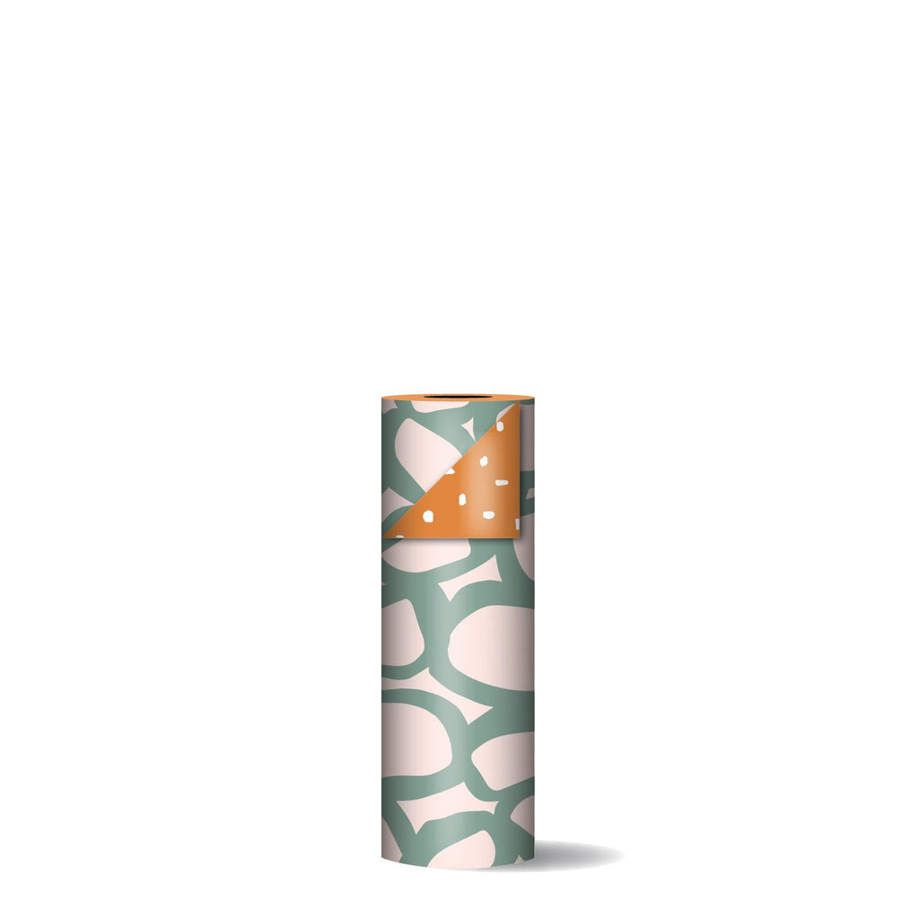 Bold Flowers - Toonbankrol - 100m 30cm - retro