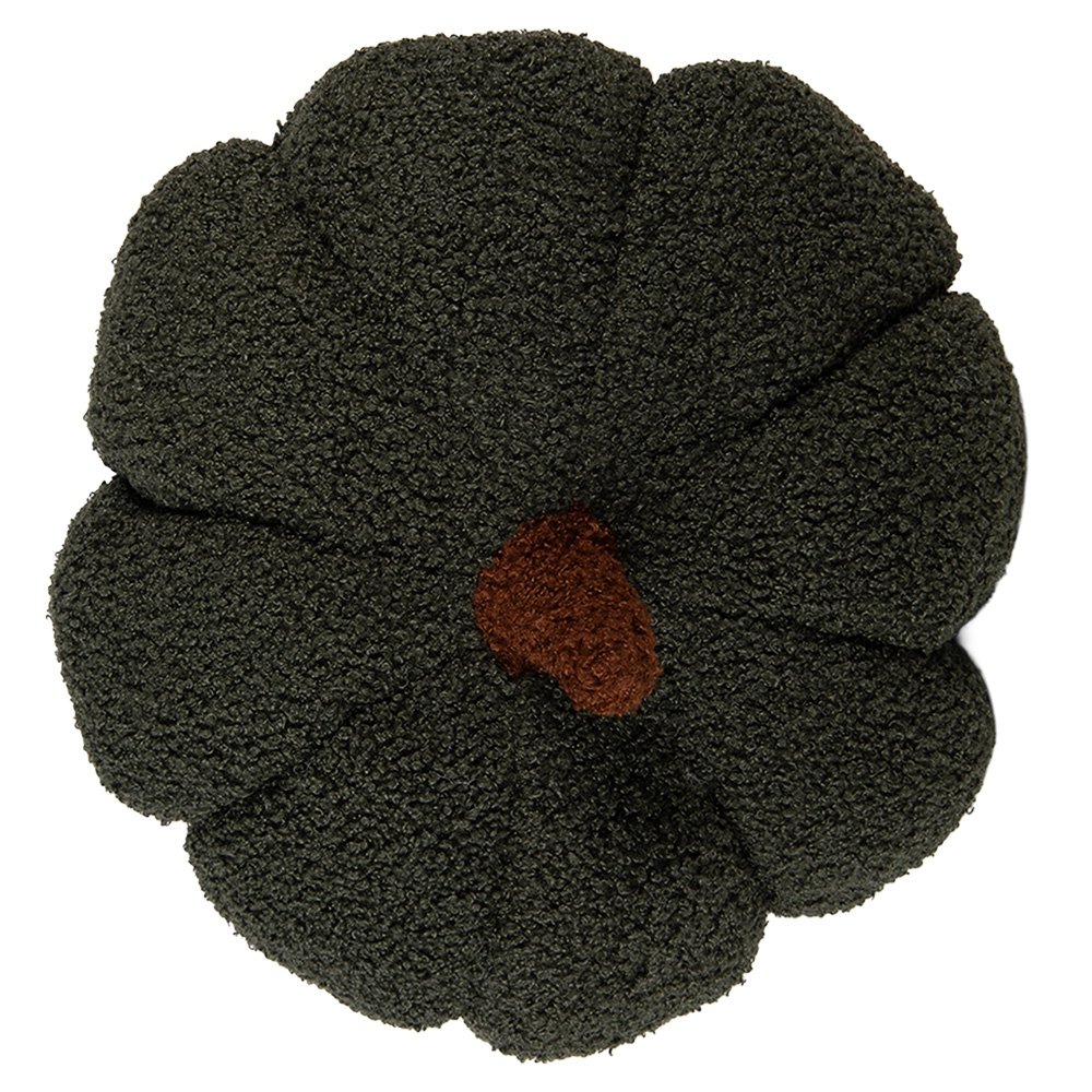Decoratie Pompoen Ø 20x14 cm Groen Polyester