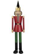 J-Line figuur Notenkraker Snor - metaal - mix - M