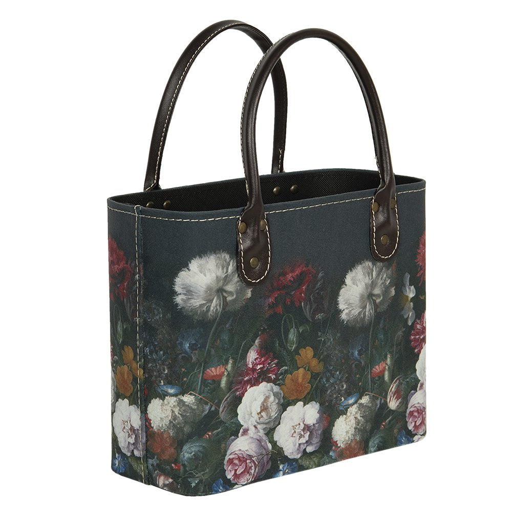 Handtas Dames Zwart, Papier 26x12x26/35 cm