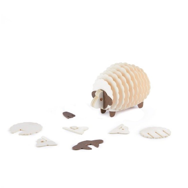 Papiermodel Schaap