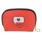 Toilettas Dames 19x5x12 cm Rood Polyester