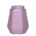 Vase Hexa Soft Pink H18 D13
