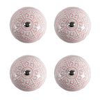 Deurknop set van 4 Ø 4x3/6 cm