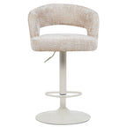 Barkruk Vince Beige - Beige onderstel