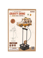 Robotime, 3D Houten Puzzel, Road Tripper, DIY Pendulum, MCD03, 16,9,5x37,5cm