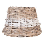 Lampenkap Ø 23x17 cm Beige Rotan Streep Rieten Lampenkap