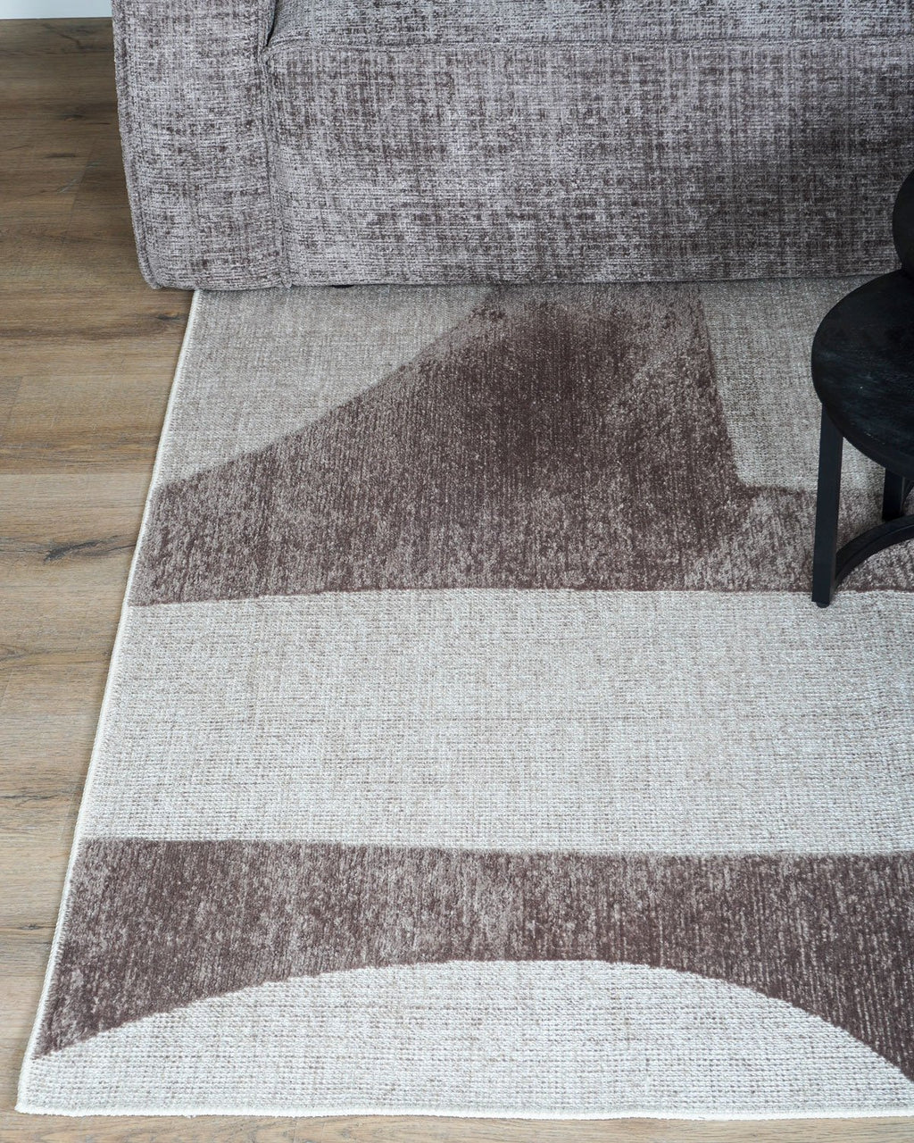 Vloerkleed Ziba Taupe/Creme - 200 x 290 cm