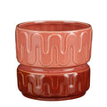 Nancy pot rond roze