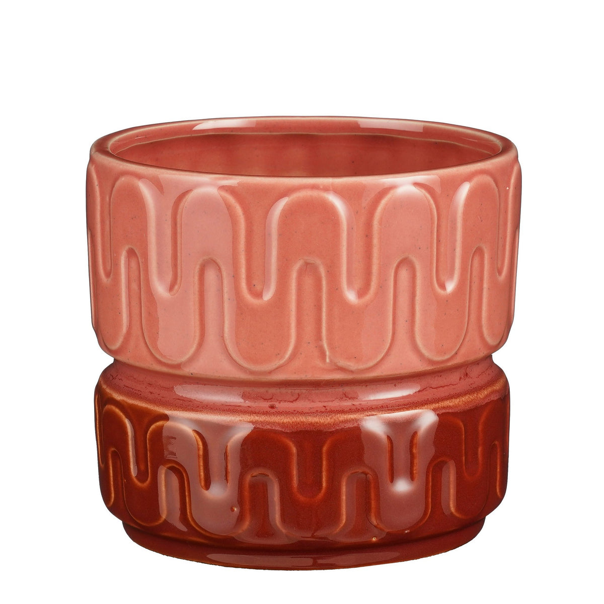 Nancy pot rond roze