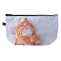 Toilettas Dames 22x13x18 cm Grijs Polyester Kat