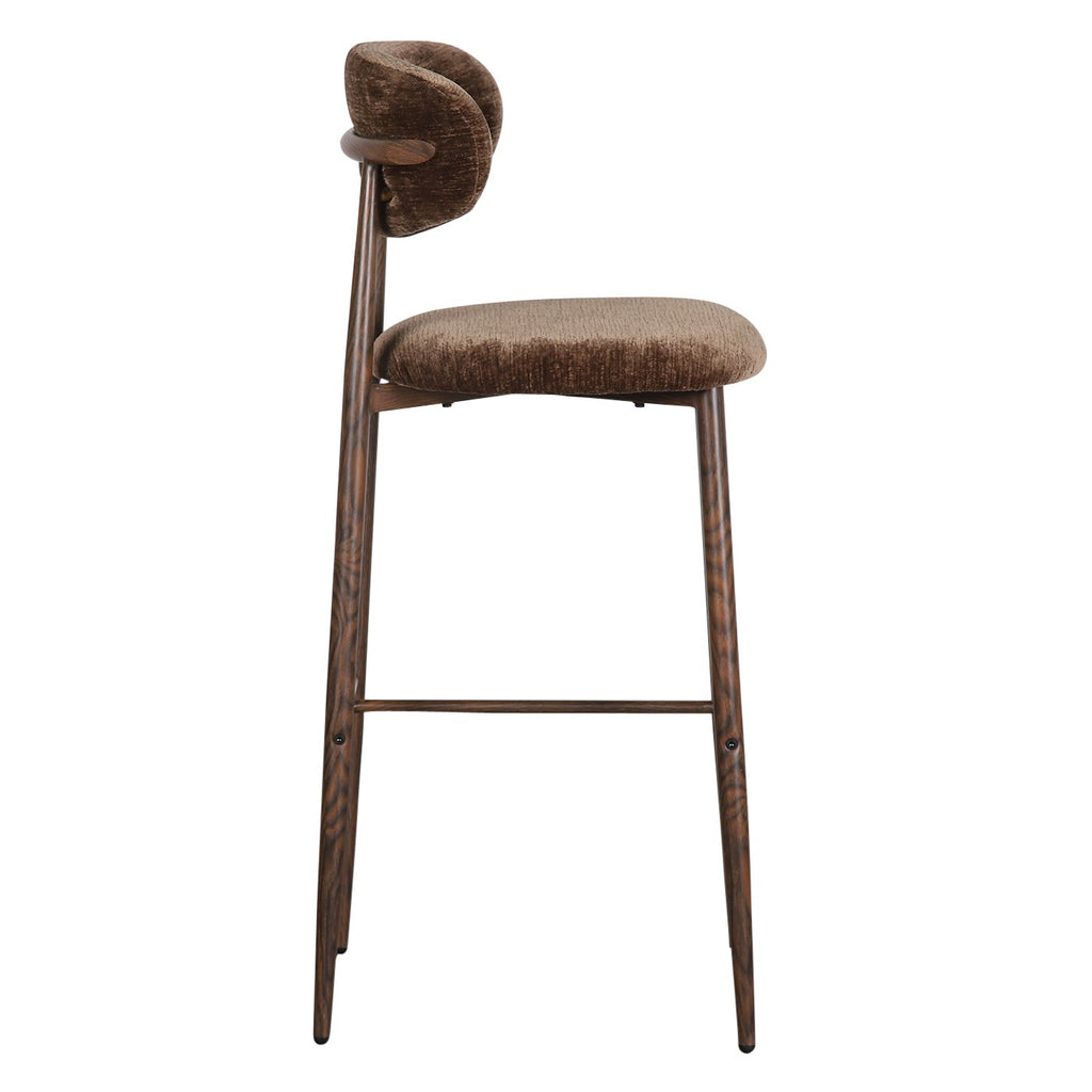 Japandi Bar Chair Umber (set van 2)