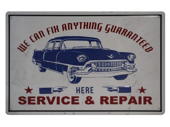 Retro Wandbord 20x30