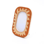 Fotolijst - Terracotta Sunburst kralen - 4×6 inch