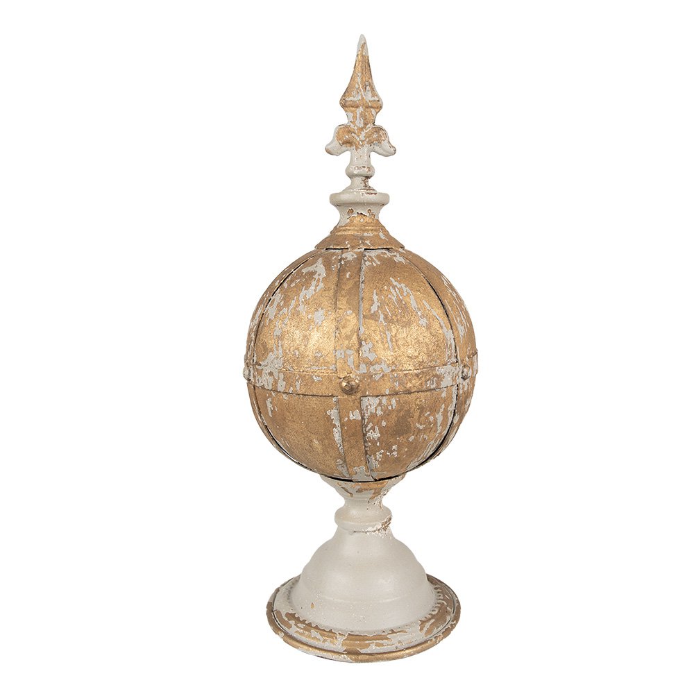 Decoratie Ornament Ø 19x45 cm Bruin Metaal