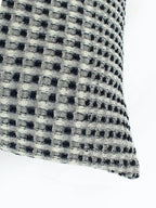 Decoratieve kussenhoezen – Katoenrasterpatroon - 2 stuks