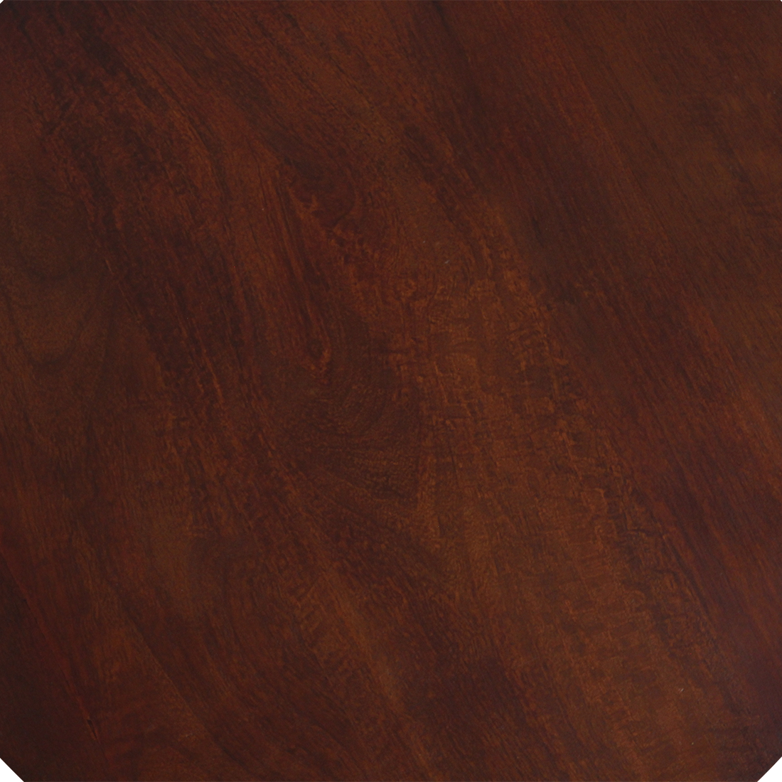 Bullnose bijzettafel bruin 55 cm
