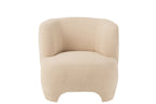 J-Line Zetel 1-Zit Gebreid Tex/Ht Wit