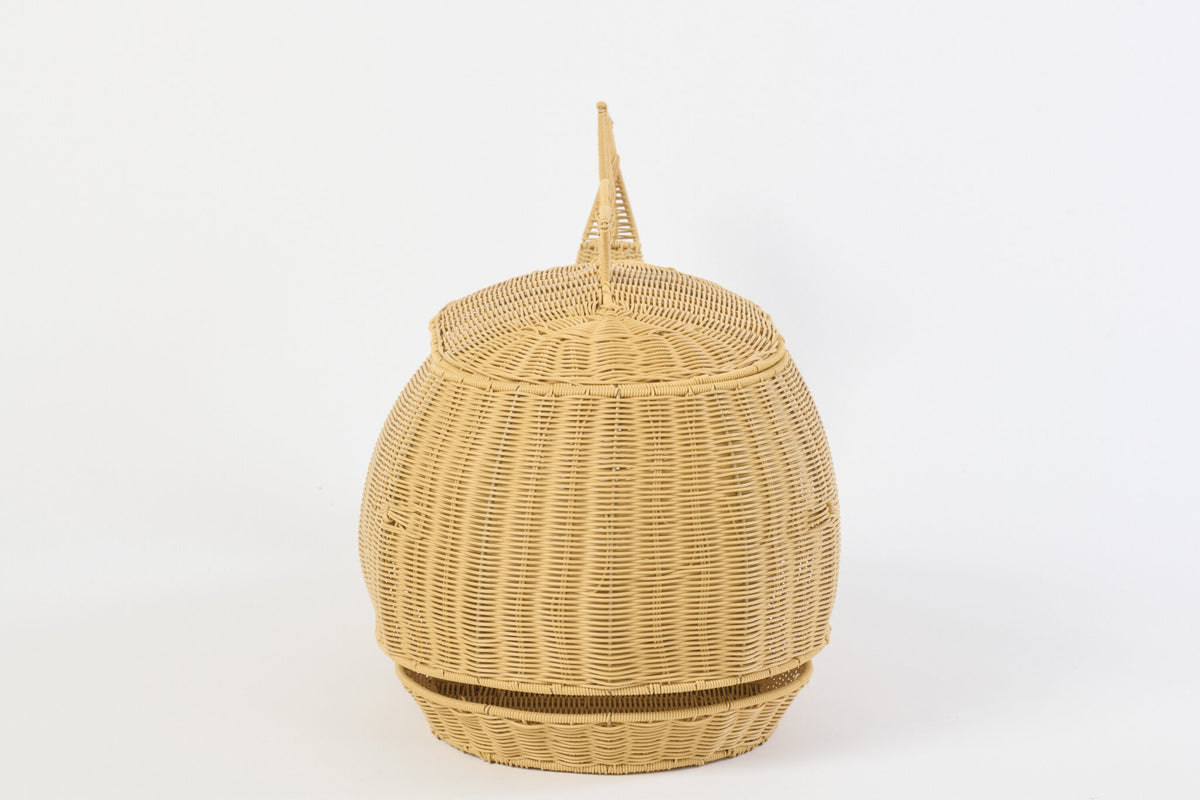 J-Line mand Walvis - kunststof - naturel