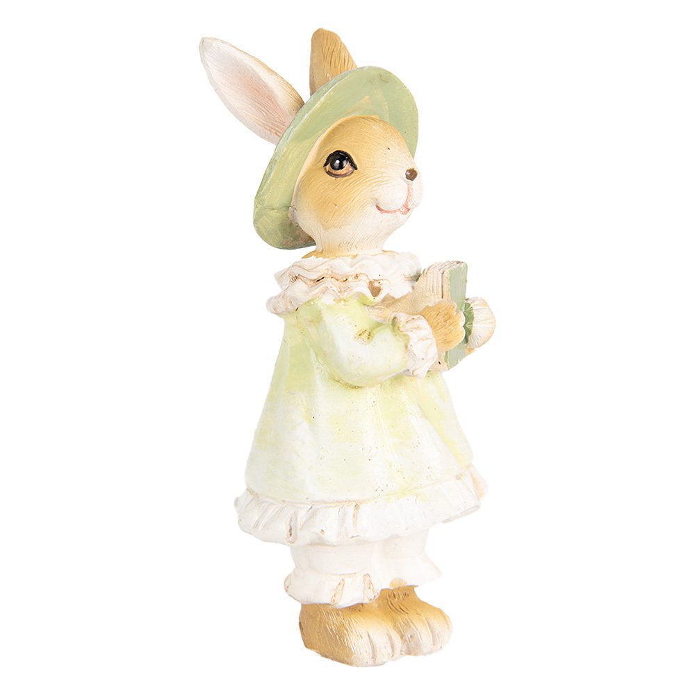 Decoratie Beeld 11 cm Beige Kunststof
